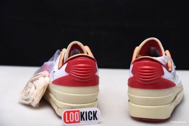 One Kick White 2 Low Retro Red Off-White Jordan SP DJ4375-106 0625